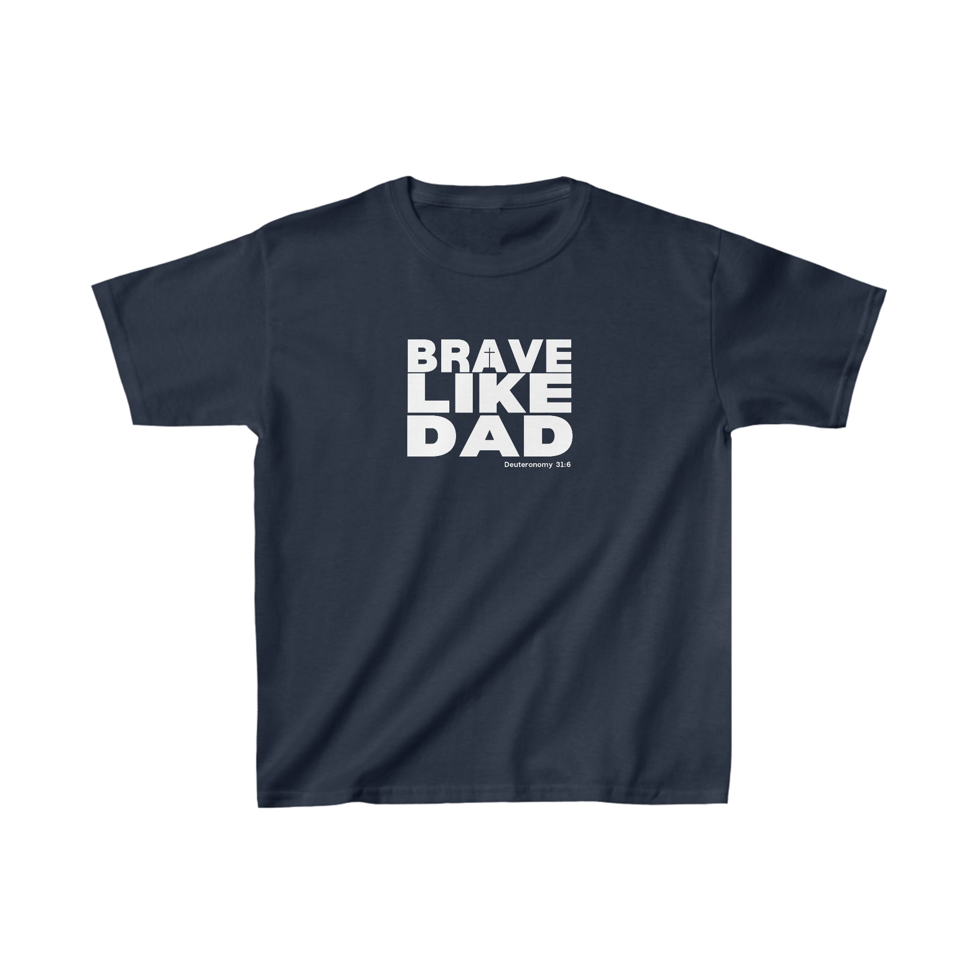 Brave Like Dad Toddler Jersey T-Shirt - Friends of the Faith