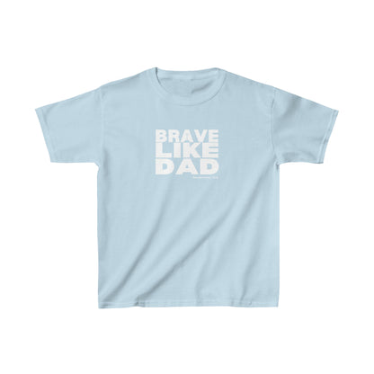 Brave Like Dad Toddler Jersey T-Shirt