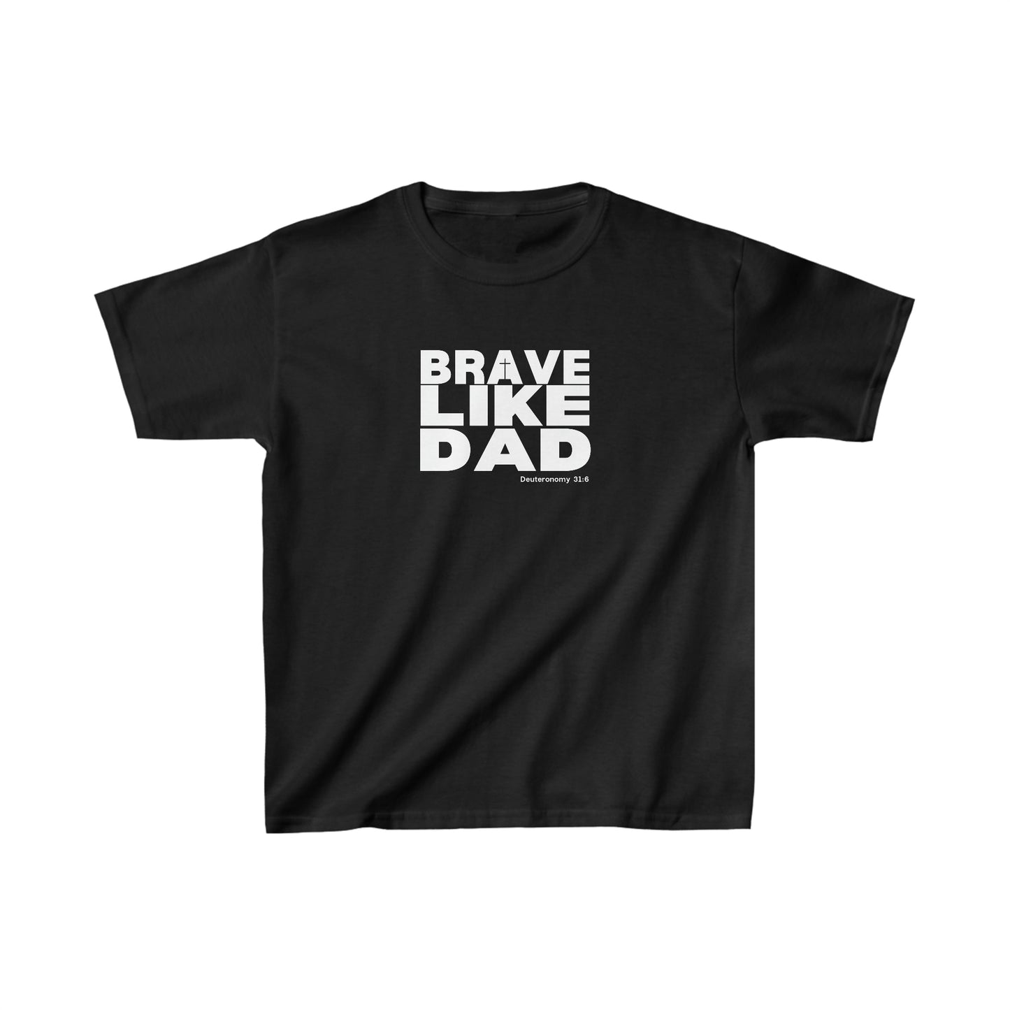 Brave Like Dad Toddler Jersey T-Shirt - Friends of the Faith
