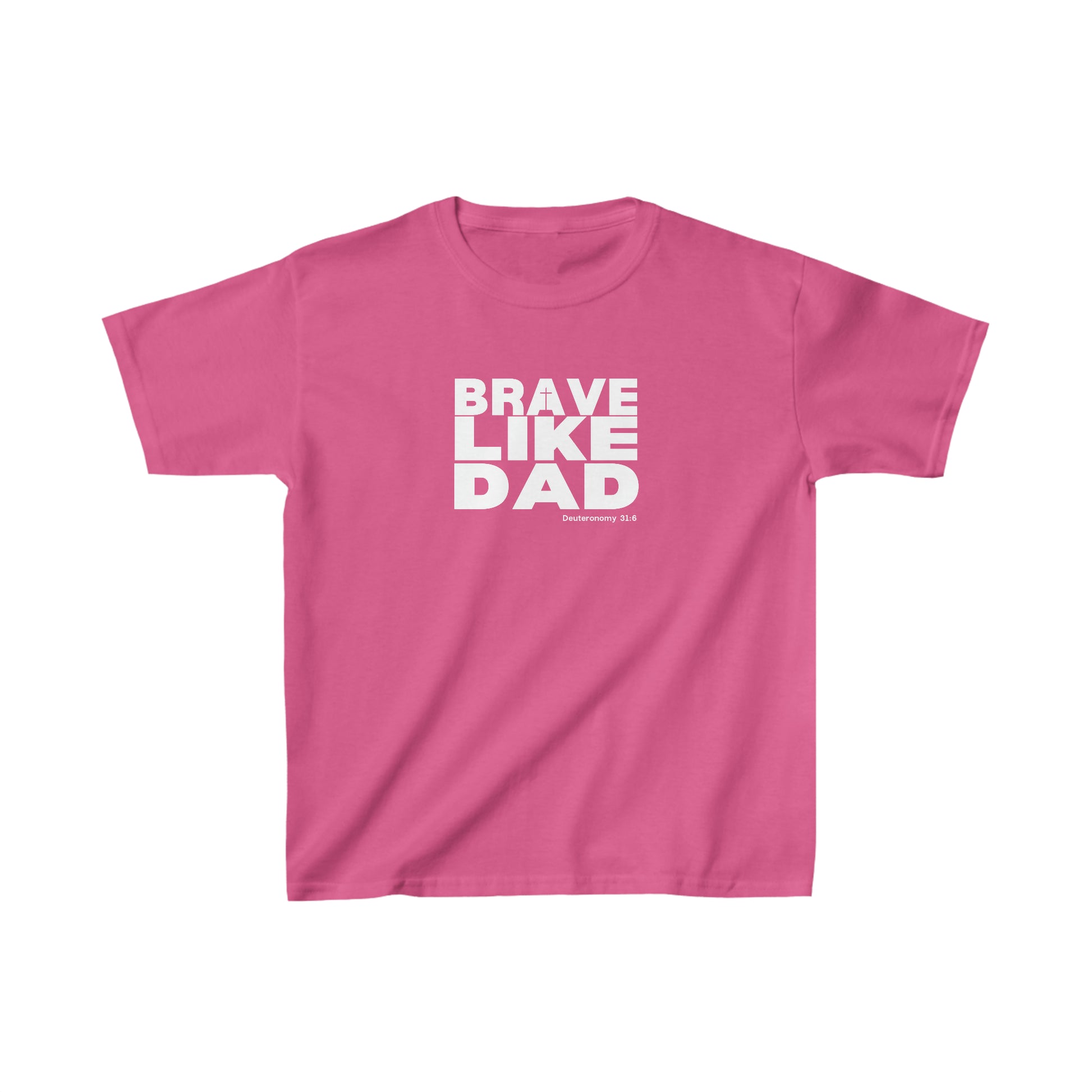 Brave Like Dad Toddler Jersey T-Shirt - Friends of the Faith