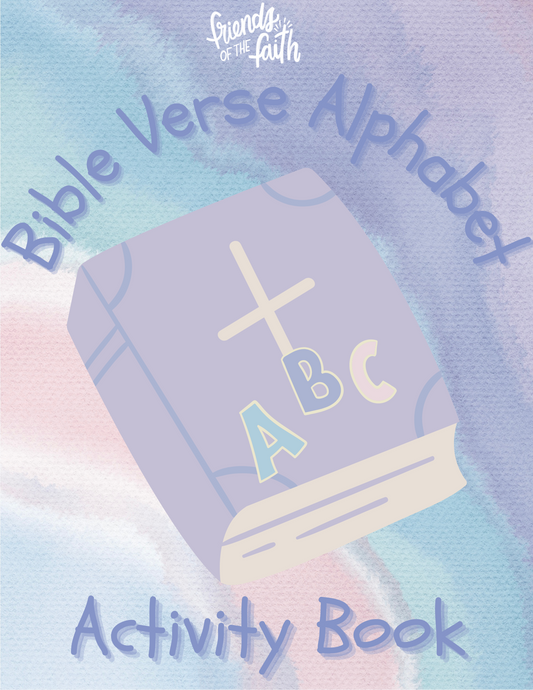 Bible Verse Alphabet Activity Book - Friends of the Faith