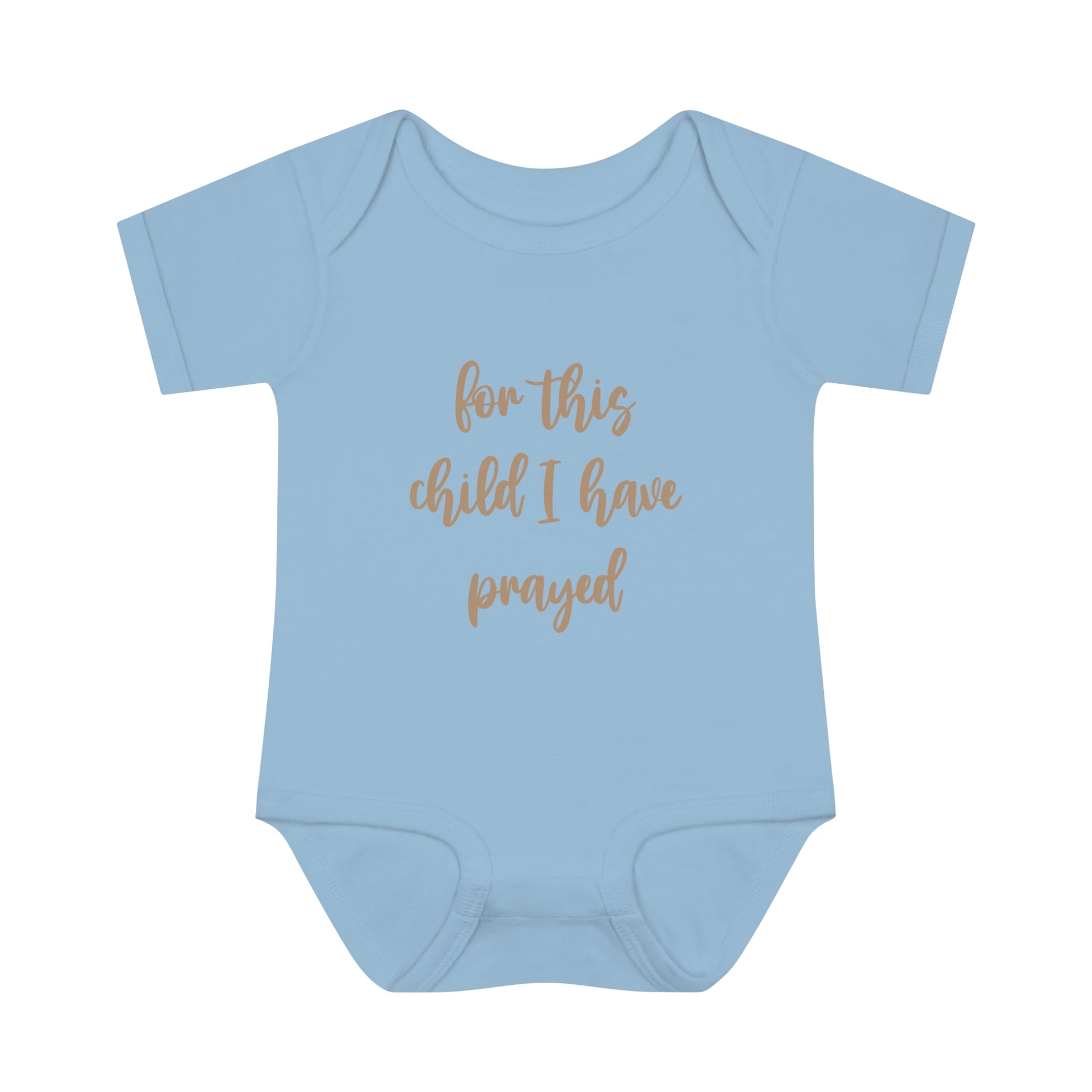 For This Child Infant Body Suit - Friends of the Faith