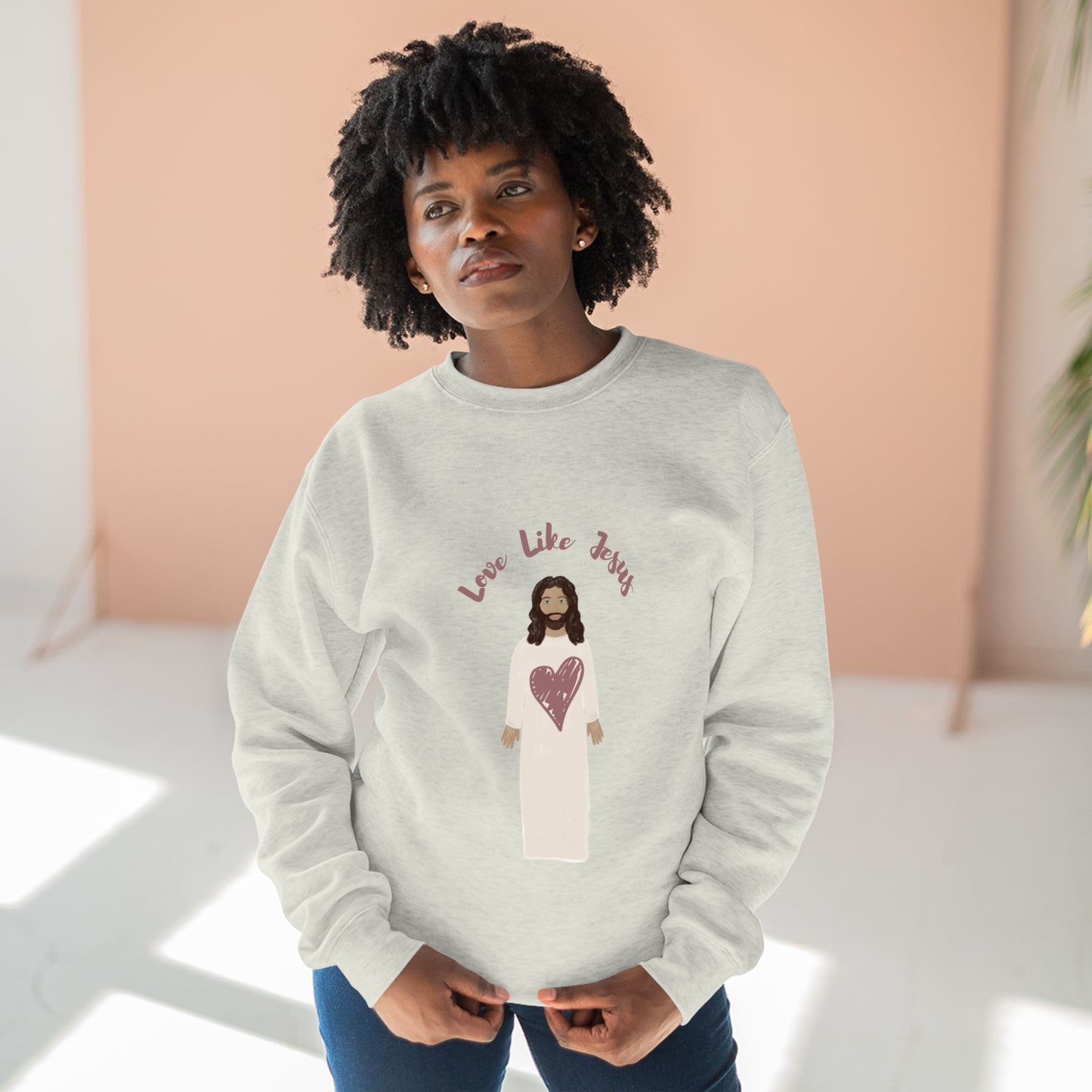 Love Like Jesus Graphic Sweatshirt