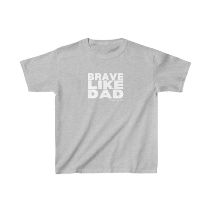 Brave Like Dad Toddler Jersey T-Shirt - Friends of the Faith