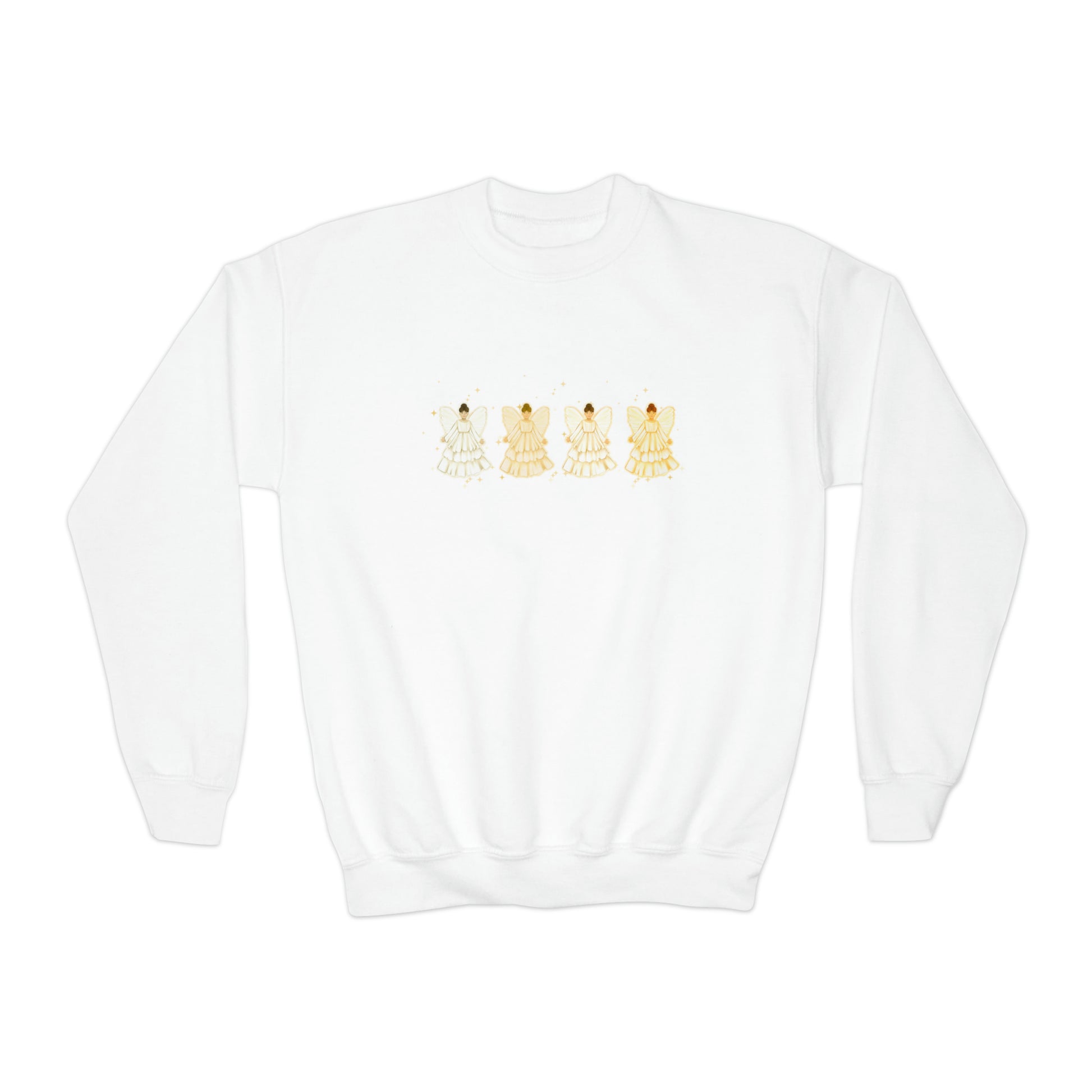 Youth Angel Crewneck Sweatshirt - Friends of the Faith