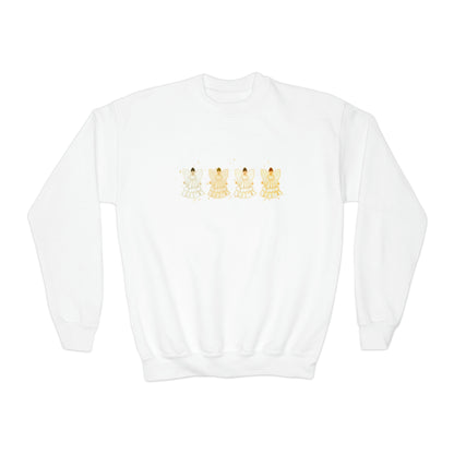 Youth Angel Crewneck Sweatshirt - Friends of the Faith