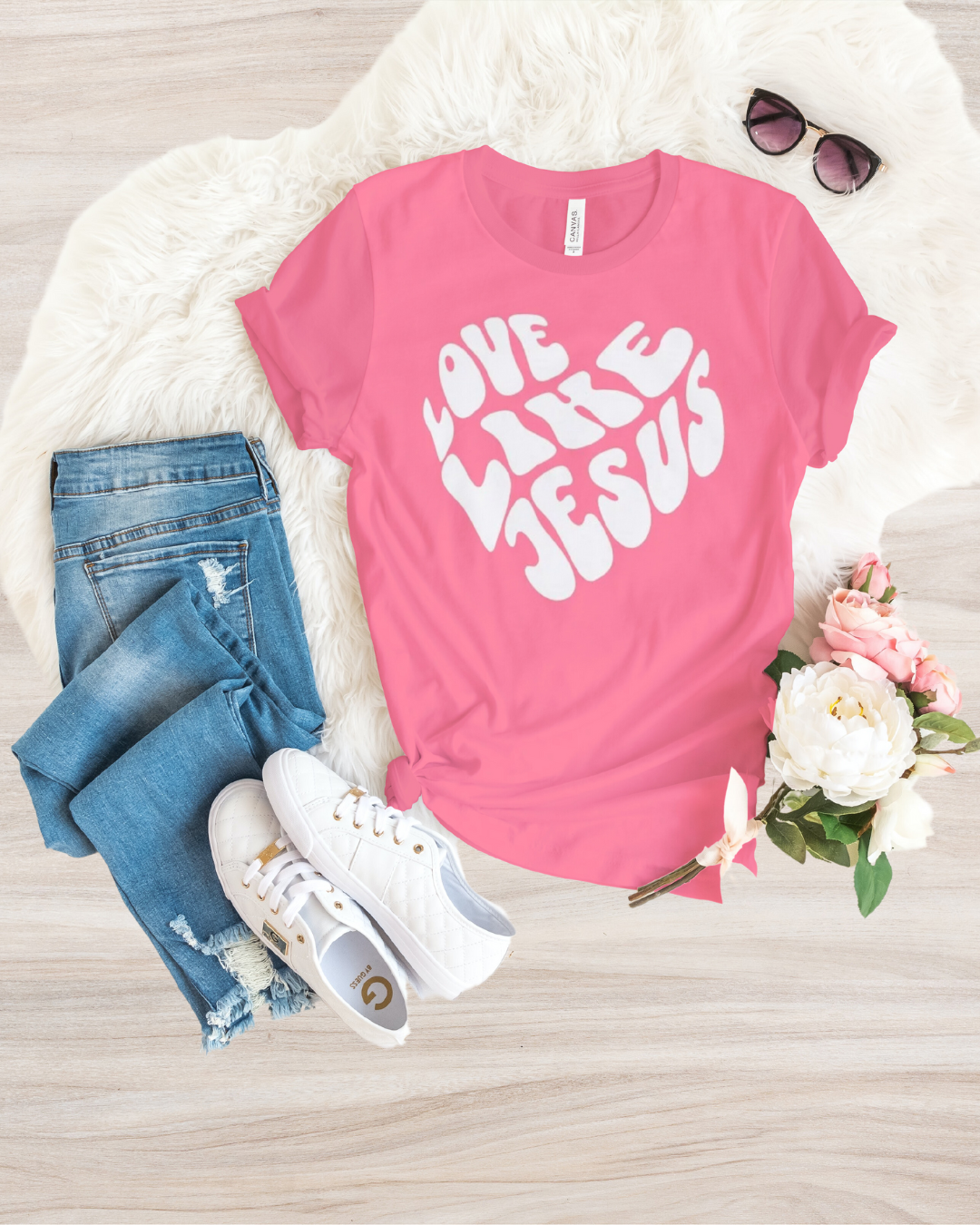 Love Like Jesus Short Sleeve Tee - Friends of the Faith