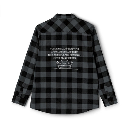 King Jesus Flannel Shirt