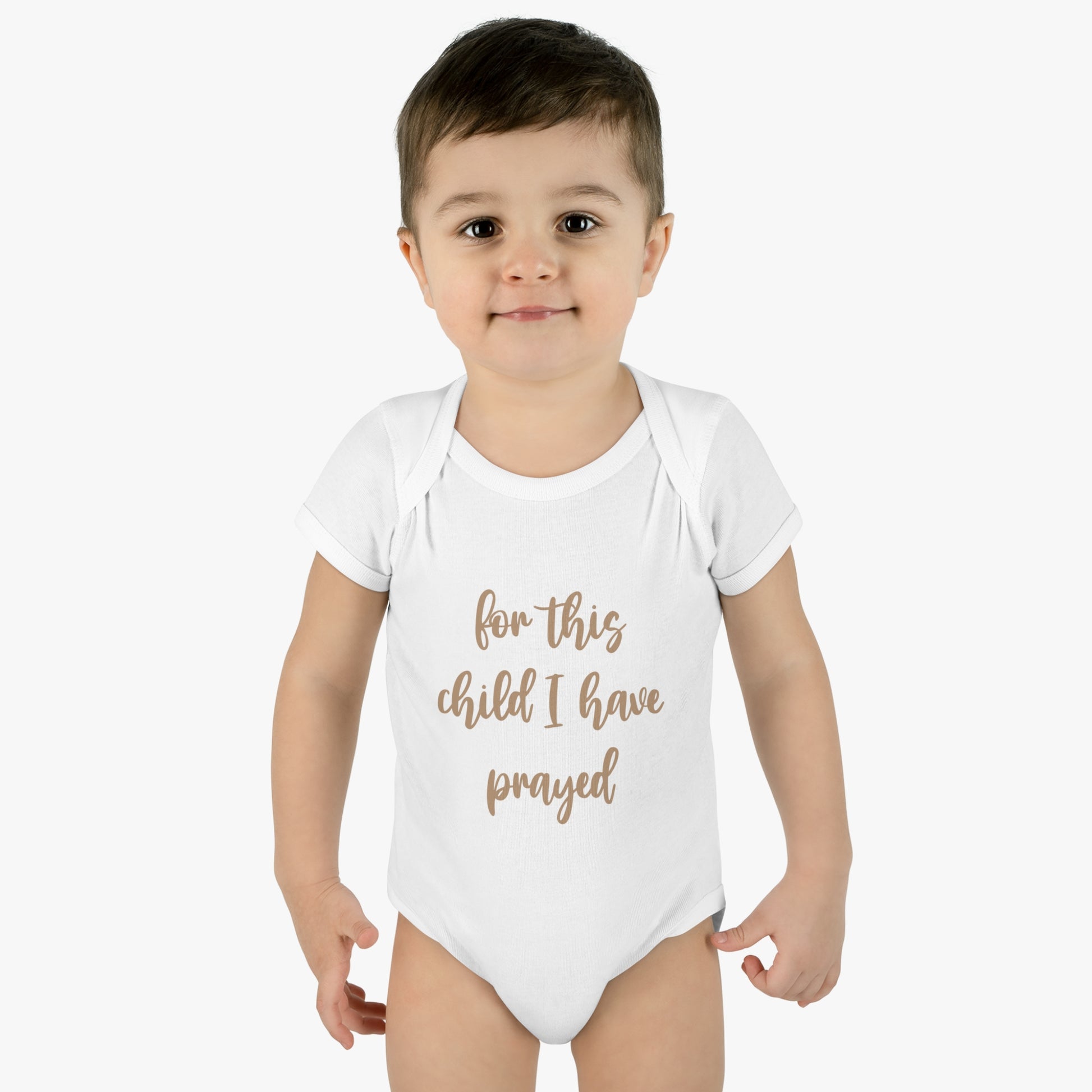 For This Child Infant Body Suit - Friends of the Faith