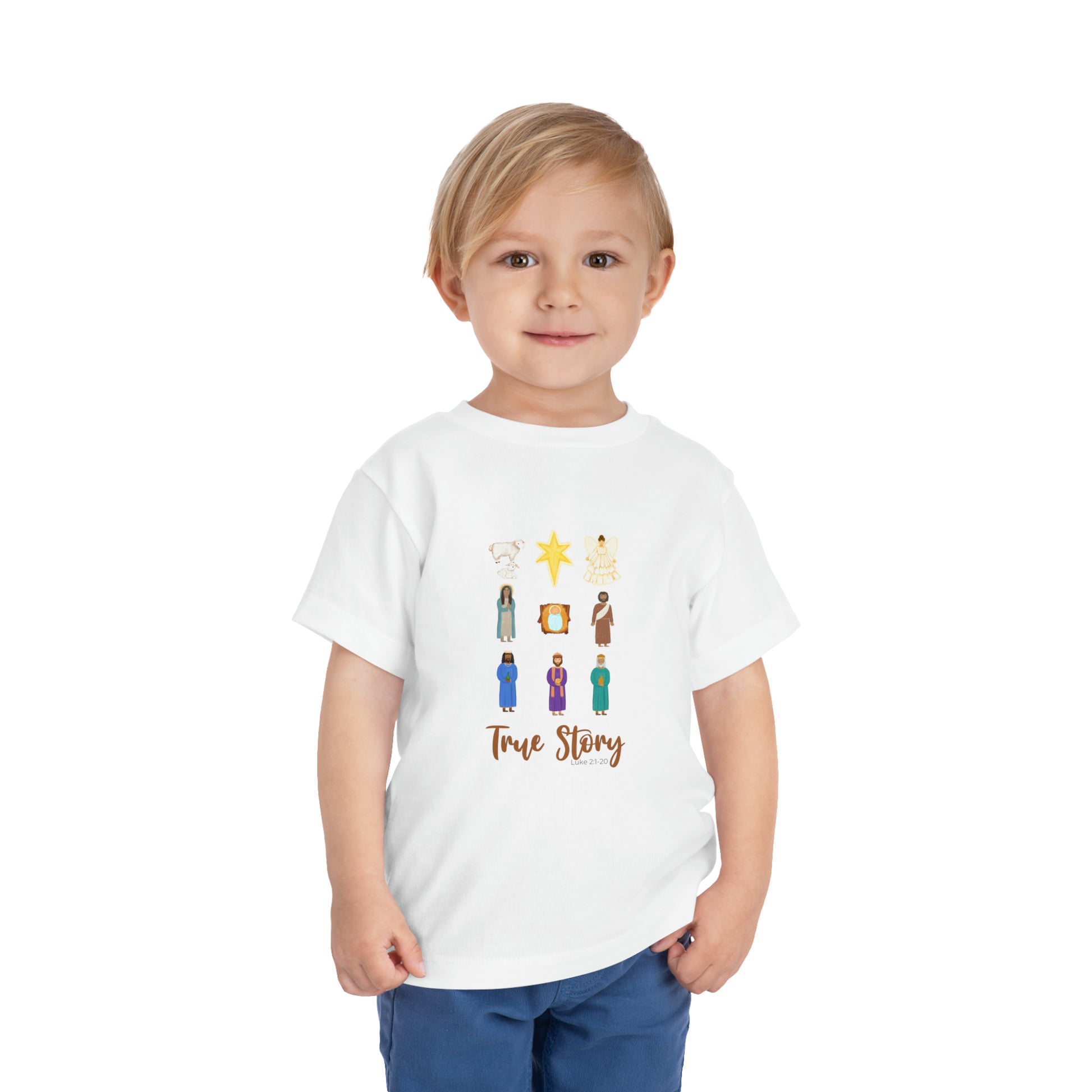 True Story Nativity Toddler Tee - Friends of the Faith