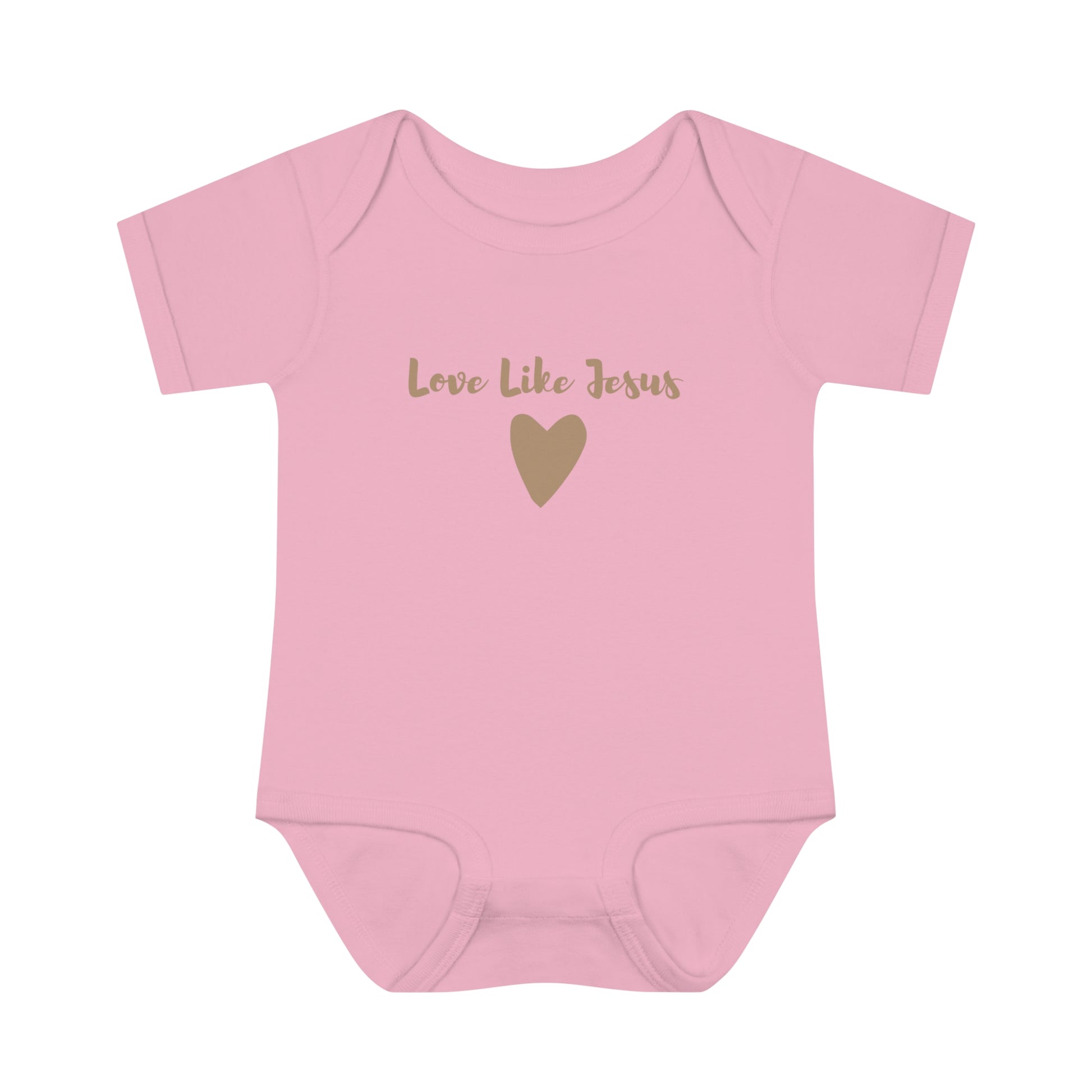 Love Like Jesus Heart Infant Body Suit - Friends of the Faith