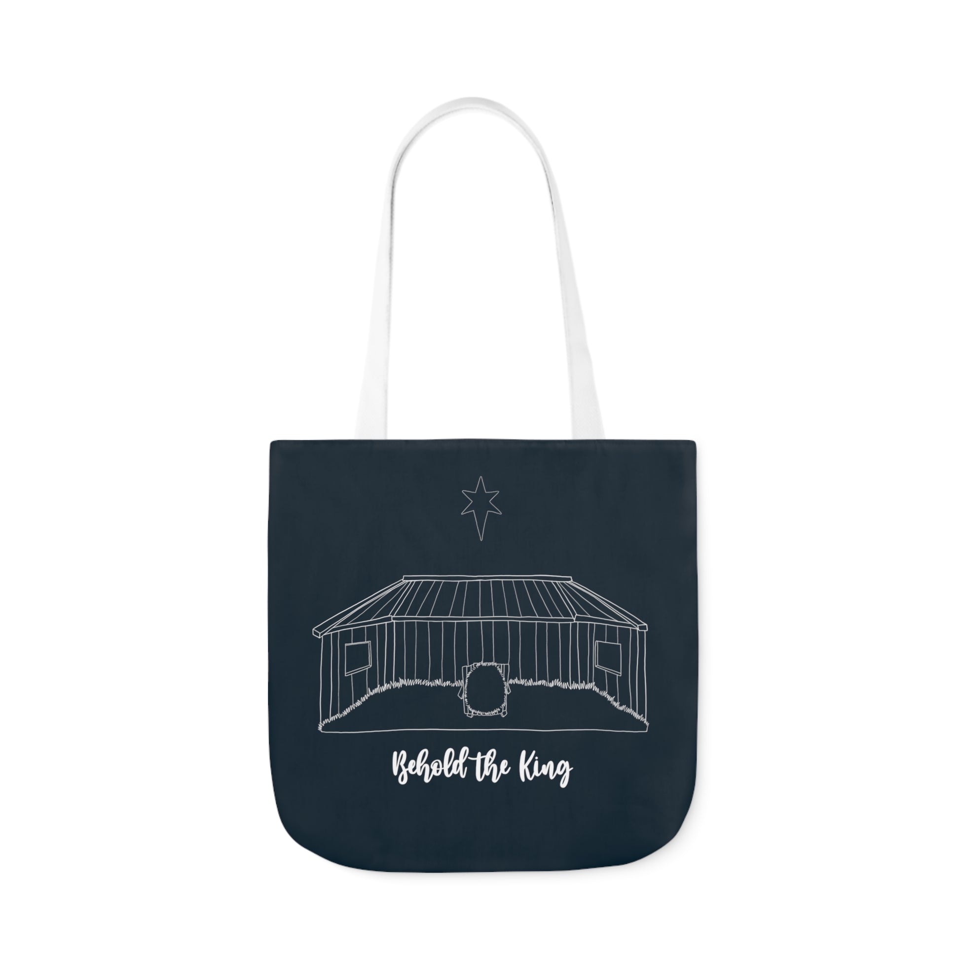 Behold the King Canvas Tote Bag - Friends of the Faith