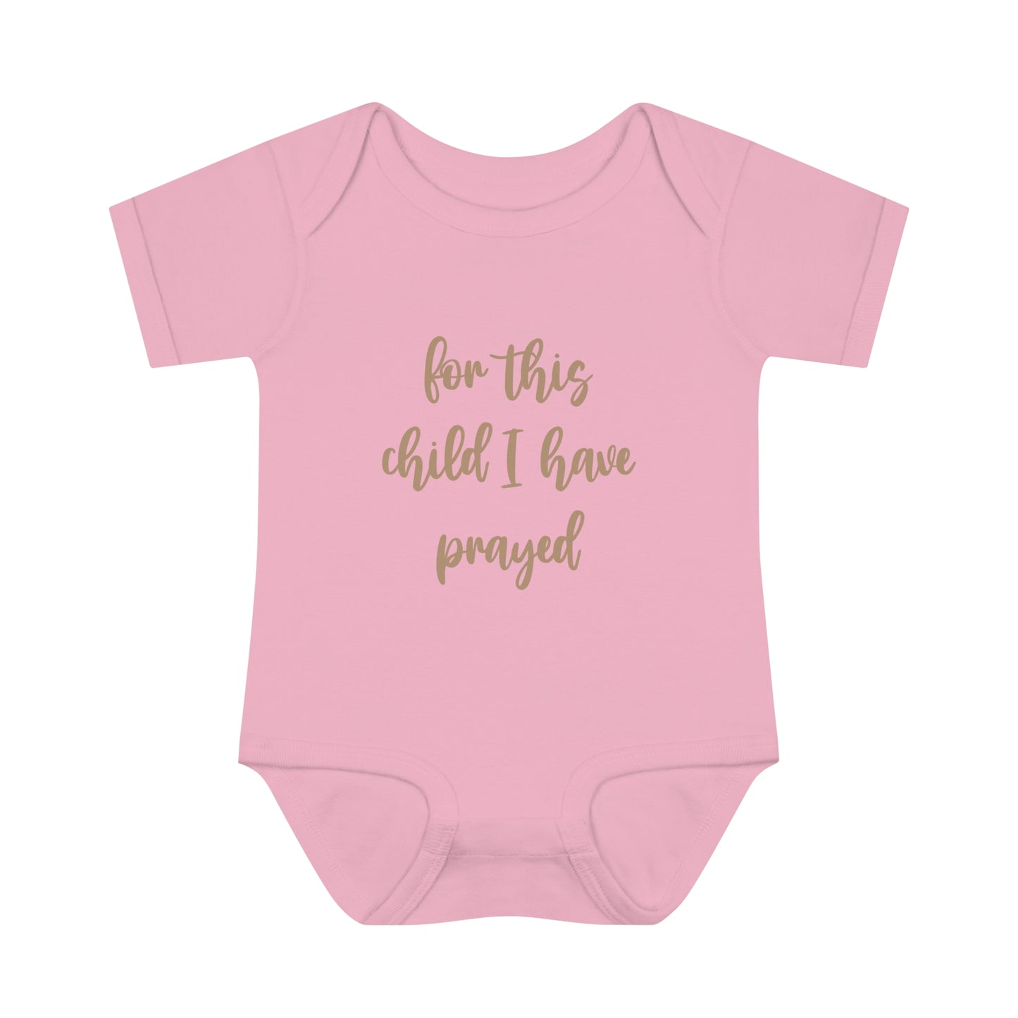 For This Child Infant Body Suit - Friends of the Faith