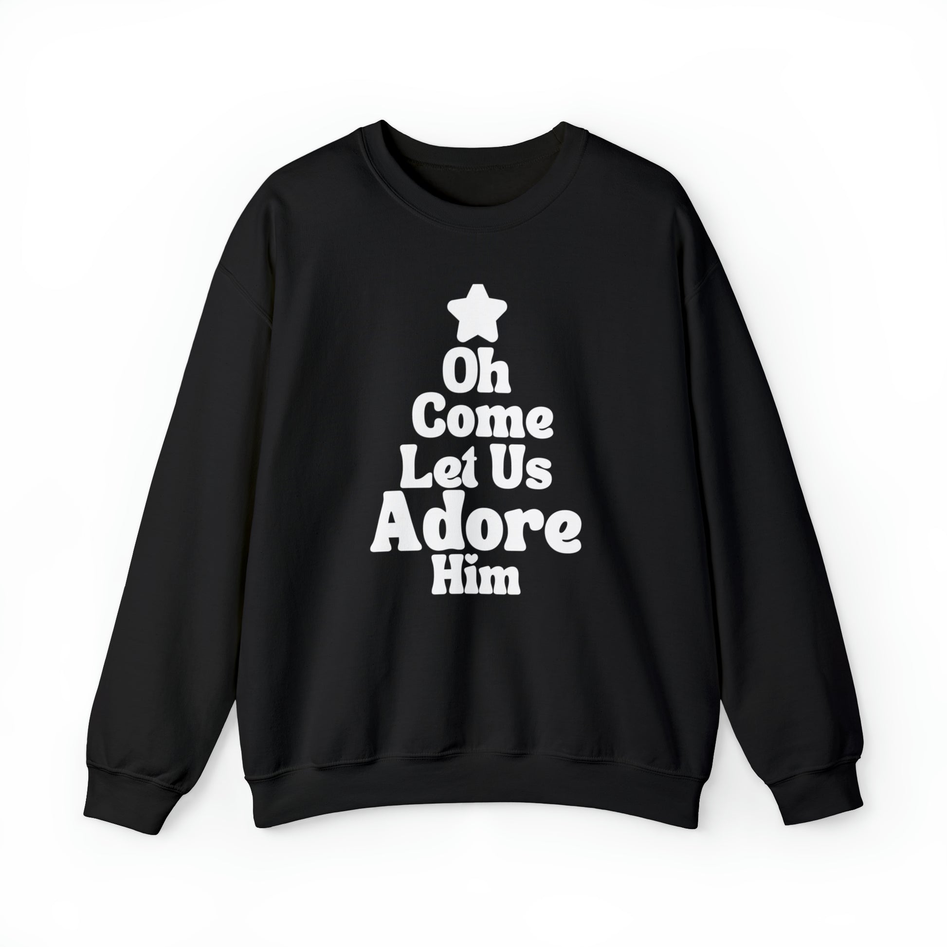 Oh Come Let Us Adore Him Sweatshirt - Friends of the Faith