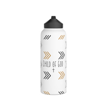 Boy's Child of God Stainless Steel Water Bottle - Friends of the Faith