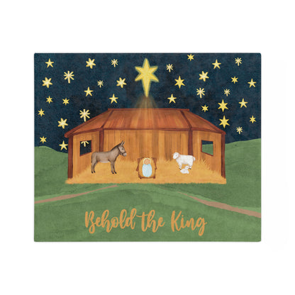 Behold the King Blanket - Friends of the Faith