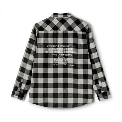 King Jesus Flannel Shirt