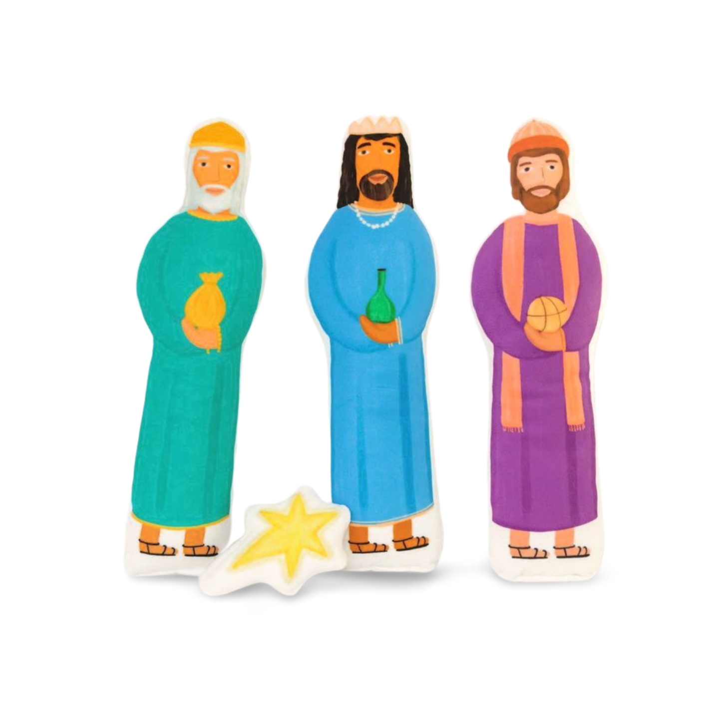 Spy the Magi: Three Wisemen Plush Pal Set - Friends of the Faith