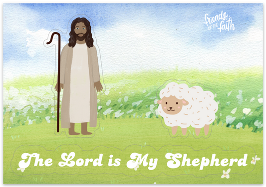 The Lord is My Shepherd Sticker Sheet