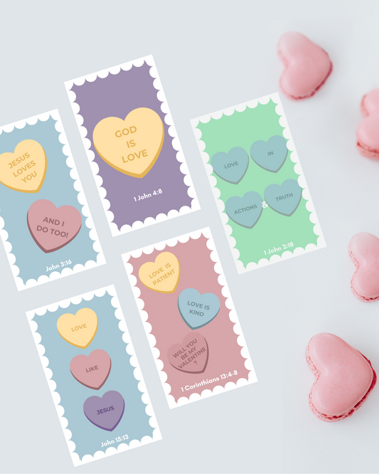 Classic Candy Valentines - Friends of the Faith