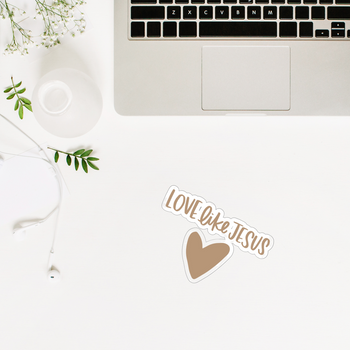 Love Like Jesus Sticker