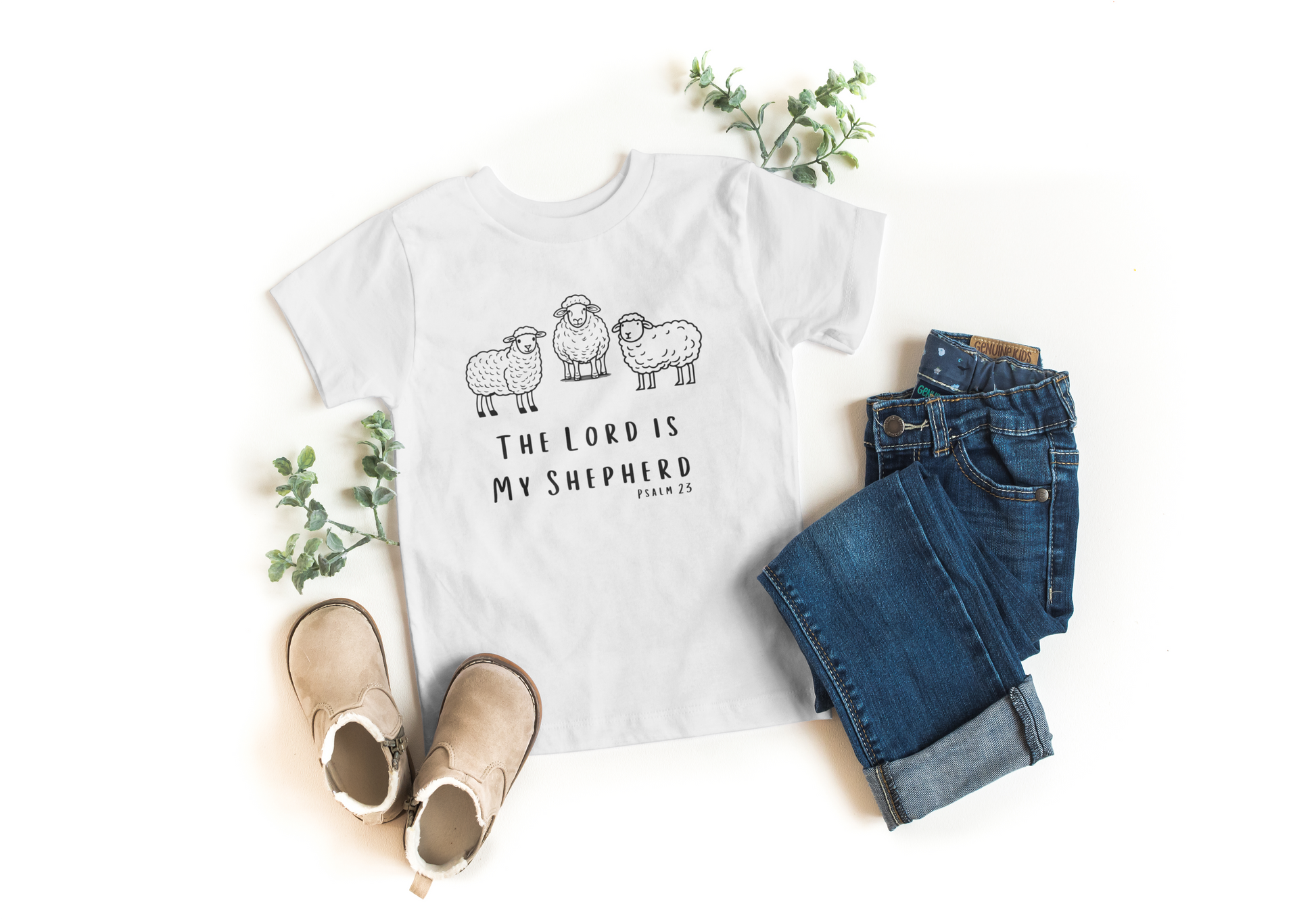 The Lord Is My Shepherd Kids Tee - Friends of the Faith