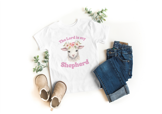 The Lord Is My Shepherd Girls Tee - Friends of the Faith