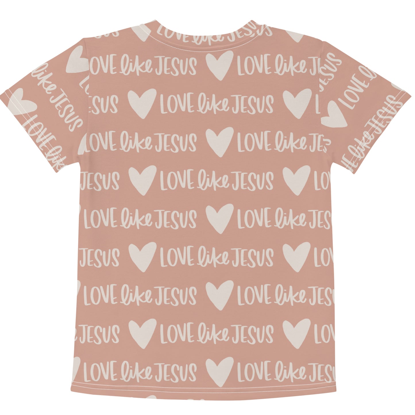 Kids Love Like Jesus All Over Print T-Shirt