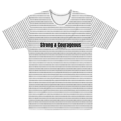 Strong & Courageous Men’s T-shirt - Friends of the Faith
