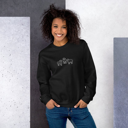 The Lord is My Shepherd Embroidered Sweatshirt - Friends of the Faith