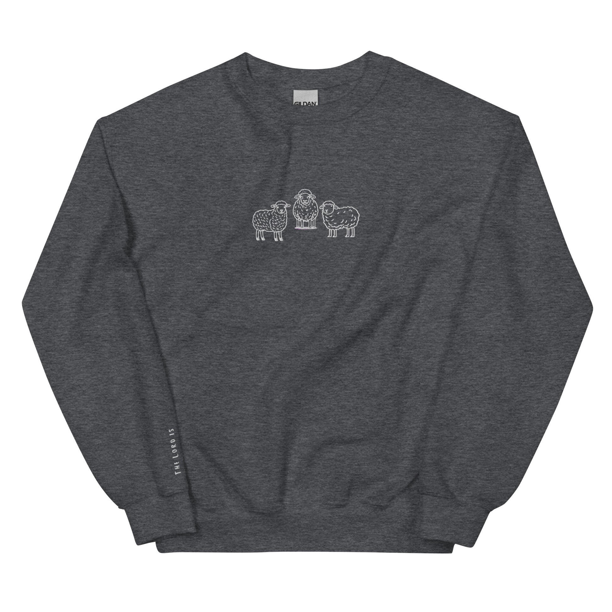 The Lord is My Shepherd Embroidered Sweatshirt - Friends of the Faith