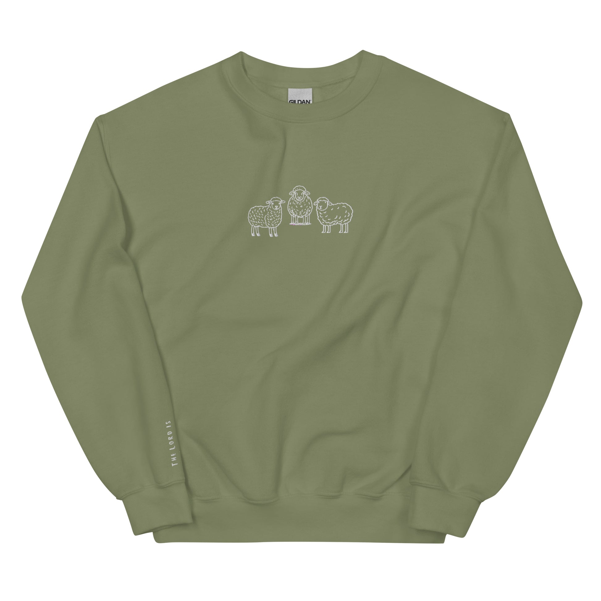 The Lord is My Shepherd Embroidered Sweatshirt - Friends of the Faith