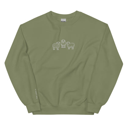 The Lord is My Shepherd Embroidered Sweatshirt - Friends of the Faith