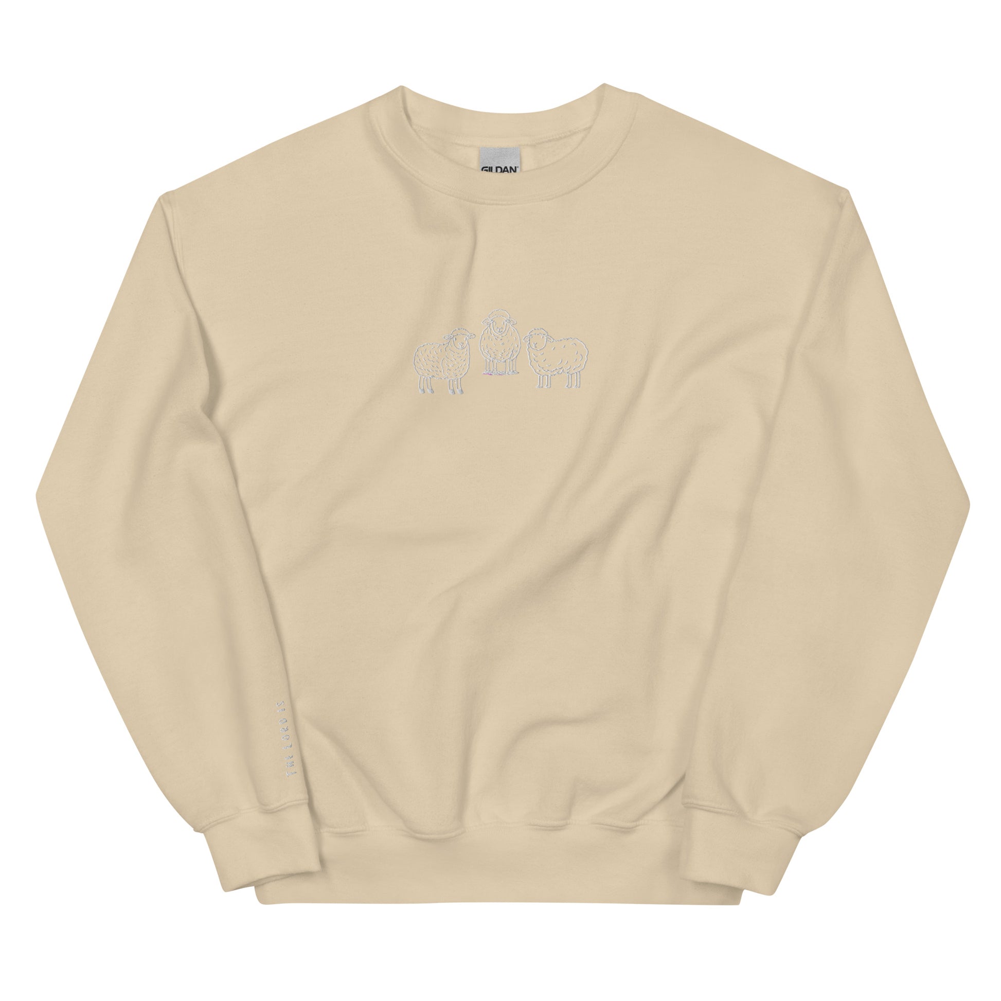 The Lord is My Shepherd Embroidered Sweatshirt - Friends of the Faith
