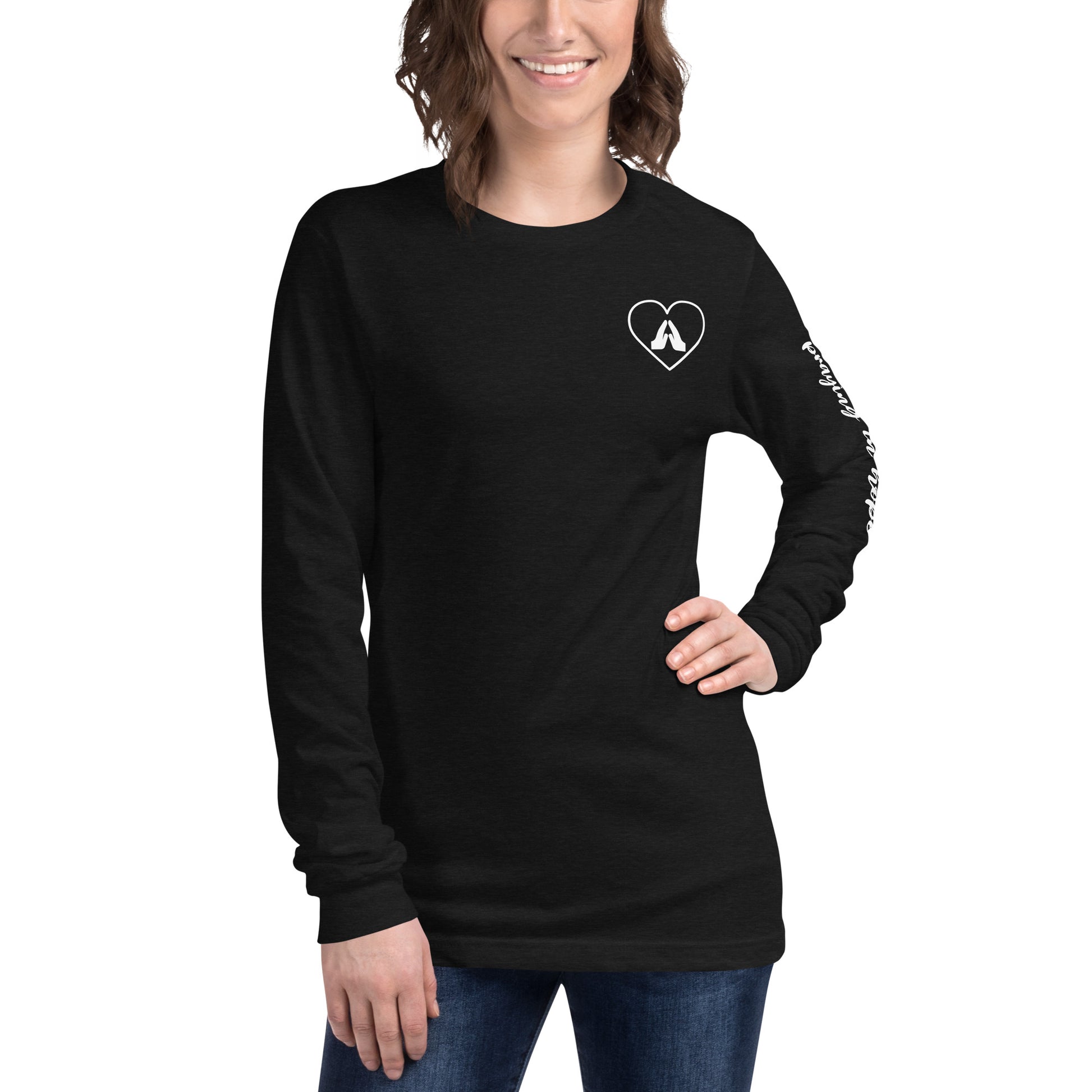 Praying Long Sleeve Tee - Friends of the Faith