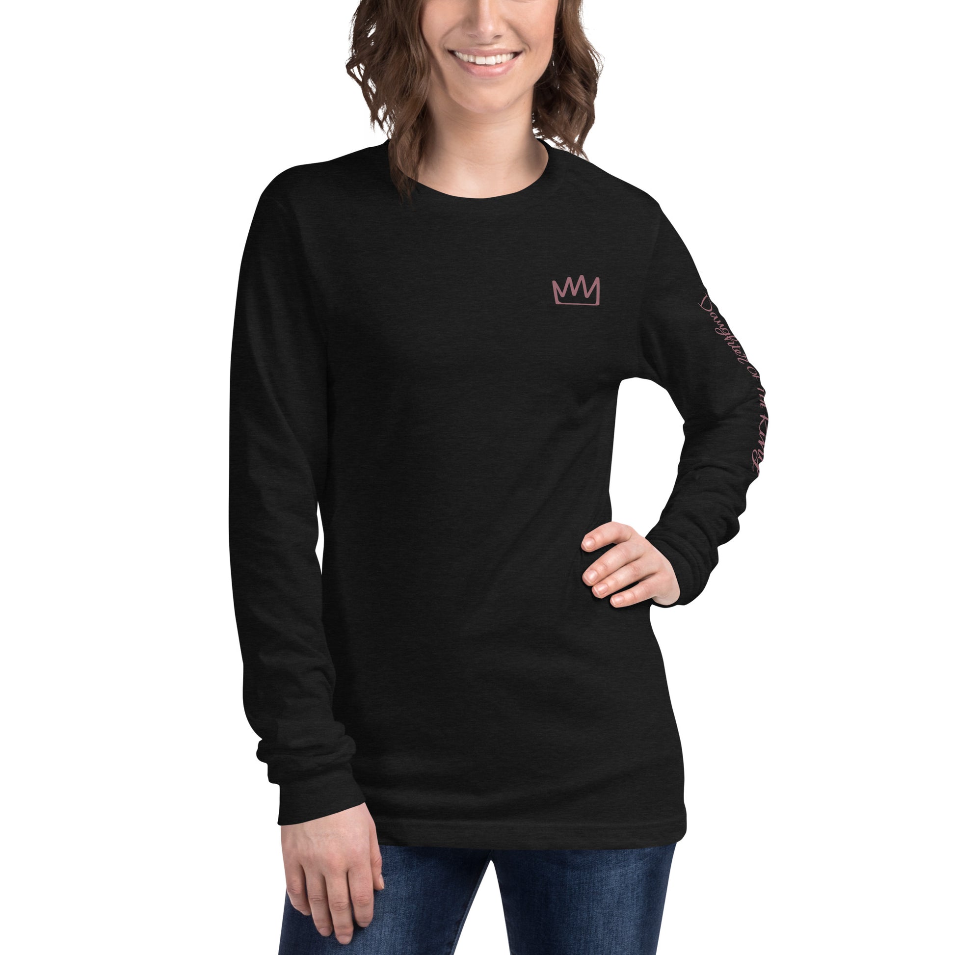 Daughter of the King Long Sleeve Tee - Friends of the Faith