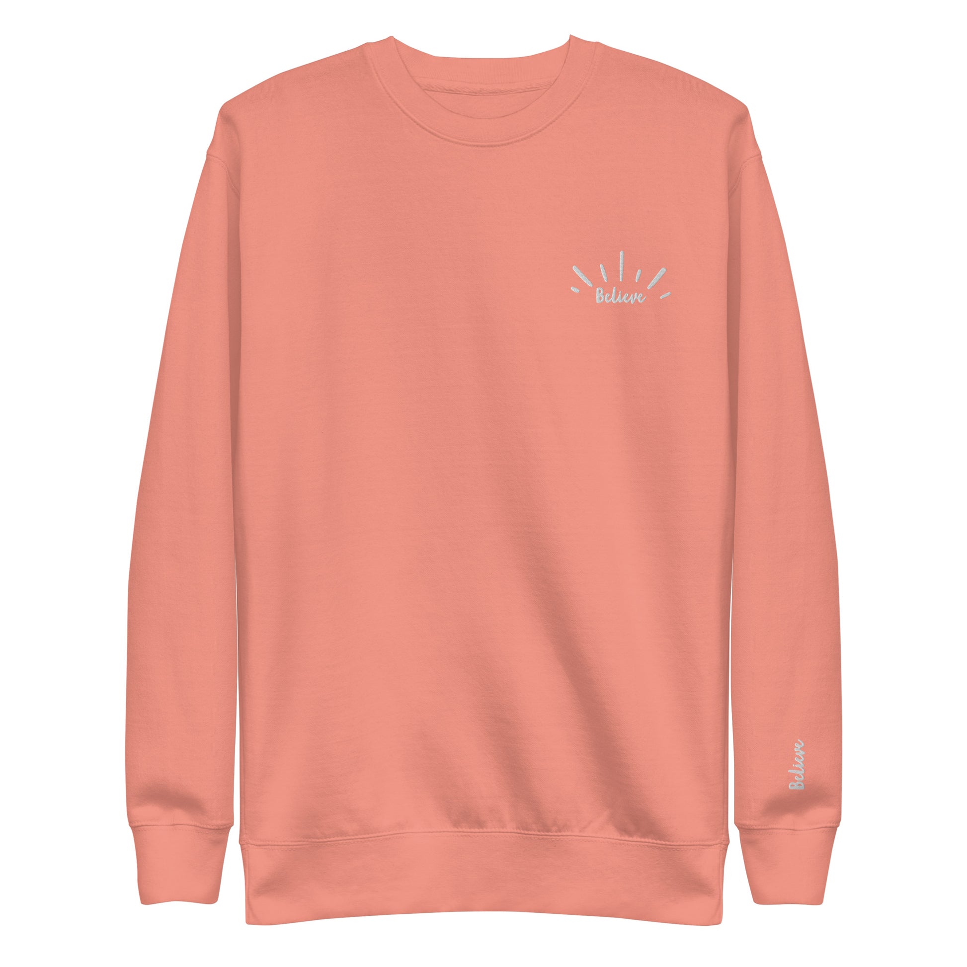 Believe Embroidered Sweatshirt - Friends of the Faith